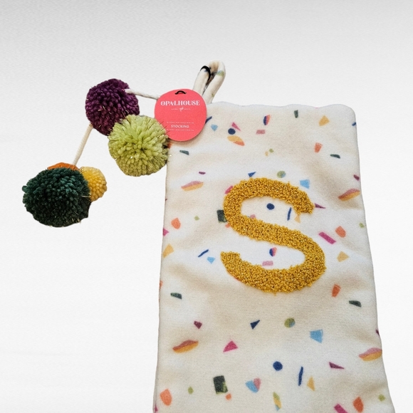 Opalhouse Holiday Christmas Stocking Opalhouse Stocking Letter S